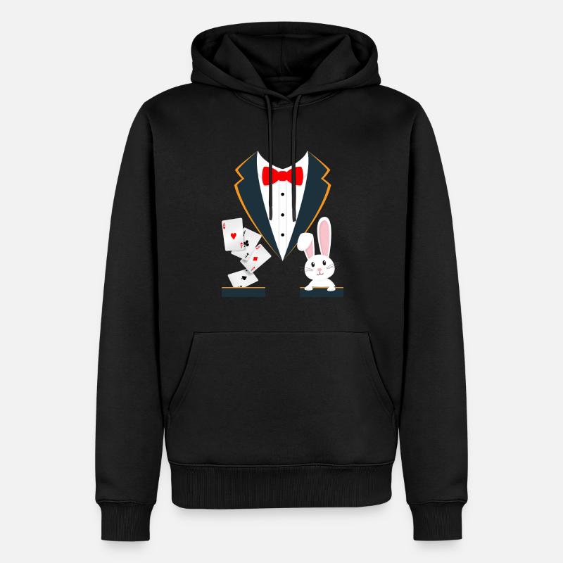 Wizard Costume Wizard - Sweat à capuche Premium bio Homme - noir