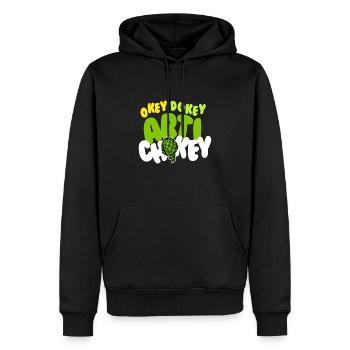 Okey Dokey Arti Chokey Artischocken - Männer Premium Bio Hoodie - Schwarz - Vorne - Nico (187cm)