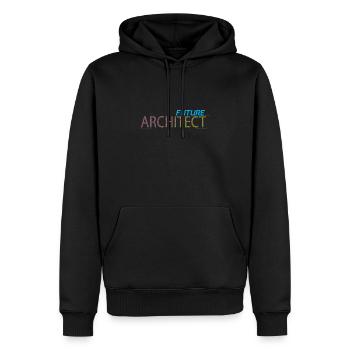 Future Architect Architecture - Men’s Premium Organic Hoodie - black - Front - Nico (187cm)