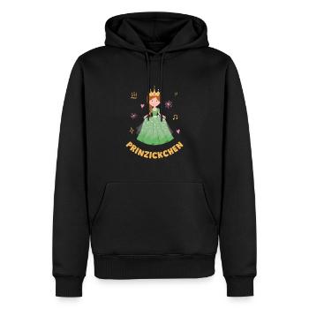 Prinzickchen Enfants Filles Filles - Sweat à capuche Premium bio Homme - noir - Devant - Nico (187cm)