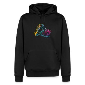 à de nombreuses baskets Sneaker Turnschuhe - Sweat à capuche Premium bio Homme - noir - Devant - Nico (187cm)