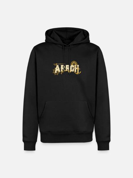 Pirates ARRCH Pirate Pirate Pirate - Sweat à capuche Premium bio Homme - noir