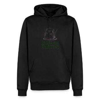 Fat Dog Fat Dog Rolling Fatties - Sweat à capuche Premium bio Homme - noir - Devant - Nico (187cm)