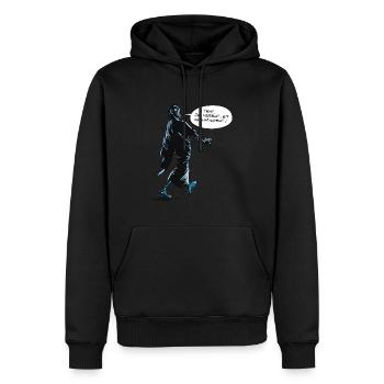 Asterix & Obelix - César veni vidi vici - Men’s Premium Organic Hoodie - black - Front - Nico (187cm)