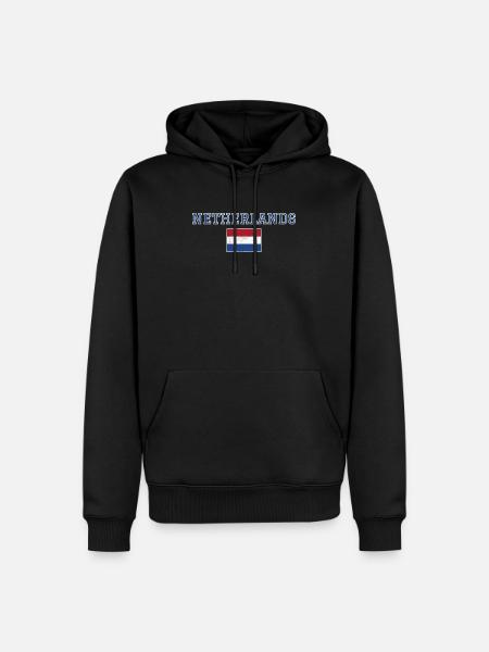 Netherlands - Men’s Premium Organic Hoodie - black