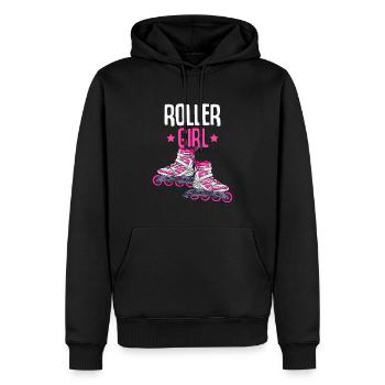 Inline Skates Inline Skating Inline Skater - Männer Premium Bio Hoodie - Schwarz - Vorne - Nico (187cm)