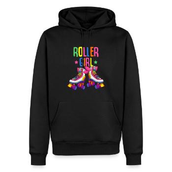 Roller Girl Roller Skates Roller Skates Roller Skate - Sweat à capuche Premium bio Homme - noir - Devant - Nico (187cm)