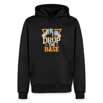 Scientifique du laboratoire de biologie et de chimie - Sweat à capuche Premium bio Homme - noir - Devant - Nico (187cm)