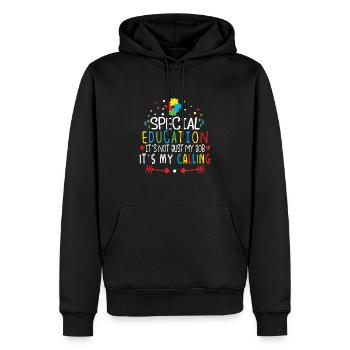 Sonderschullehrer Sped Teacher Inclusion - Männer Premium Bio Hoodie - Schwarz - Vorne - Nico (187cm)