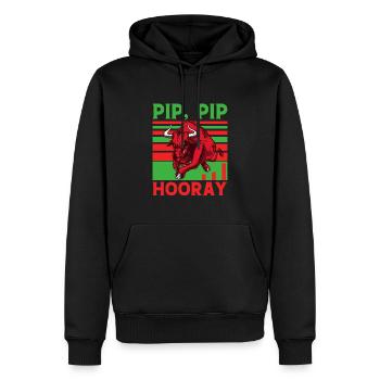 Trader d’échange Forex Trader Investor Trading - Sweat à capuche Premium bio Homme - noir - Devant - Nico (187cm)