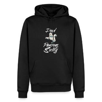 Diabète de type 1 drôle Diabète diabétique Idée cadeau - Sweat à capuche Premium bio Homme - noir - Devant - Nico (187cm)