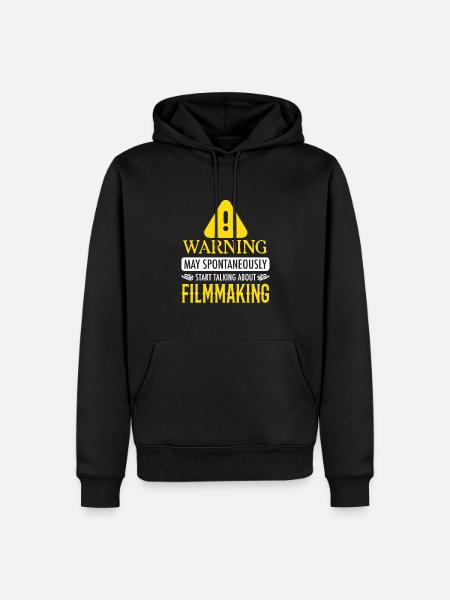 writer producer actor director filmmaker - Herre Premium økologisk hoodie - sort