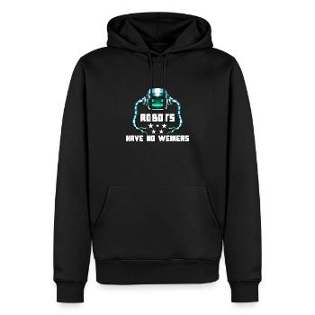 Robotik Ingenieur Für Maschinelles Lernen - Männer Premium Bio Hoodie - Schwarz - Vorne - Nico (187cm)