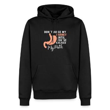 Sleeve gastrectomy Sleeve gastrectomy - Men’s Premium Organic Hoodie - black - Front - Nico (187cm)
