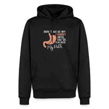 Sleeve gastrectomy Sleeve gastrectomy - Men’s Premium Organic Hoodie - black - Front - Nico (187cm)
