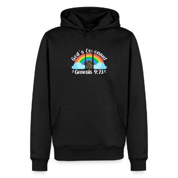 Pansexual Gay Pansexuality Asexual Asexuality - Men’s Premium Organic Hoodie - black - Front - Nico (187cm)