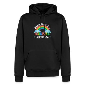 Pansexual Gay Pansexuality Asexual Asexuality - Men’s Premium Organic Hoodie - black - Front - Nico (187cm)