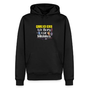 Jardinage Plantes Jardinier Plantation Nature Cadeau - Sweat à capuche Premium bio Homme - noir - Devant - Nico (187cm)