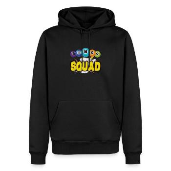 Bingo Jeu de cartes Grand-mère Bingo Joueur Bingo Cartes - Sweat à capuche Premium bio Homme - noir - Devant - Nico (187cm)