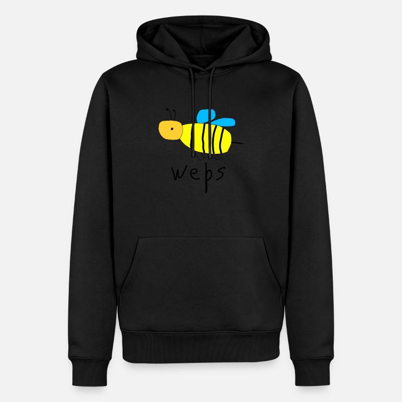 weps - Männer Premium Bio Hoodie - Schwarz