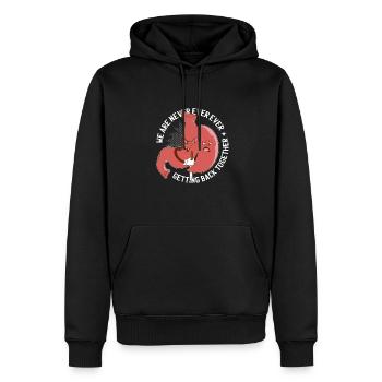 Gastric sleeve gastrectomy Sleeve gastrectomy - Men’s Premium Organic Hoodie - black - Front - Nico (187cm)