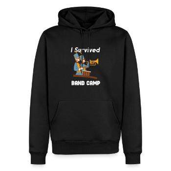 Marching Band Clarinetist School Probenmusik - Männer Premium Bio Hoodie - Schwarz - Vorne - Nico (187cm)