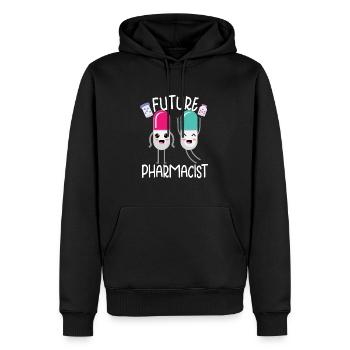 Lustige Apotheker-apotheken-techniker-apotheke - Männer Premium Bio Hoodie - Schwarz - Vorne - Nico (187cm)