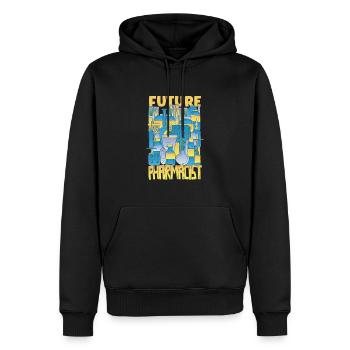 Lustige Apotheker-apotheken-techniker-apotheke - Männer Premium Bio Hoodie - Schwarz - Vorne - Nico (187cm)