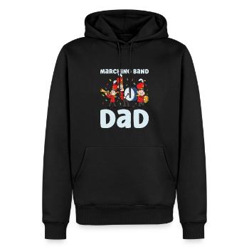 Marching Band Clarinetist School Probenmusik - Männer Premium Bio Hoodie - Schwarz - Vorne - Nico (187cm)