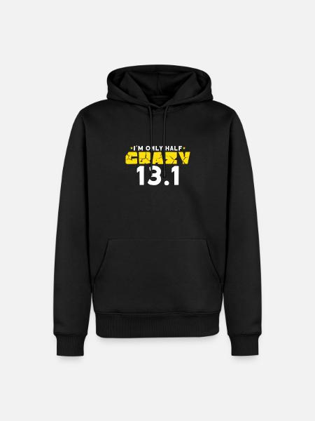 Runners's Half Marathon Finishers - Men’s Premium Organic Hoodie - black