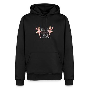 Cheerleading Cheerleader Girl Cheerleading Girl - Männer Premium Bio Hoodie - Schwarz - Vorne - Nico (187cm)