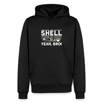 seashells shell collector shell collecting Gift - Männer Premium Bio Hoodie - Schwarz - Vorne - Nico (187cm)