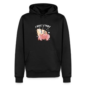 Hermit Crab Crabbing Crab Whisperer Crab Hunting - Männer Premium Bio Hoodie - Schwarz - Vorne - Nico (187cm)