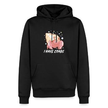 Hermit Crab Crabbing Crab Whisperer Crab Hunting - Männer Premium Bio Hoodie - Schwarz - Vorne - Nico (187cm)