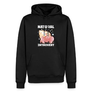 Hermit Crab Crabbing Crab Whisperer Crab Hunting - Männer Premium Bio Hoodie - Schwarz - Vorne - Nico (187cm)