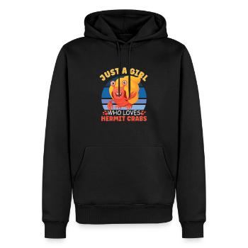 Hermit Crab Crabbing Crab Whisperer Crab Hunting - Männer Premium Bio Hoodie - Schwarz - Vorne - Nico (187cm)