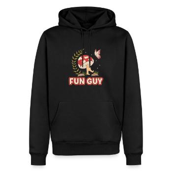 Morels Mushroom Picker Mushroom Farmer Mushroom - Männer Premium Bio Hoodie - Schwarz - Vorne - Nico (187cm)