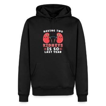 Kidney Transplant Kidney Donor Kidney Disease - Männer Premium Bio Hoodie - Schwarz - Vorne - Nico (187cm)