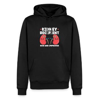 Kidney Transplant Kidney Donor Kidney Disease - Männer Premium Bio Hoodie - Schwarz - Vorne - Nico (187cm)