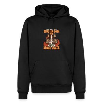 Morels Mushroom Picker Mushroom Farmer Mushroom - Männer Premium Bio Hoodie - Schwarz - Vorne - Nico (187cm)