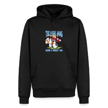 Morels Mushroom Picker Mushroom Farmer Mushroom - Männer Premium Bio Hoodie - Schwarz - Vorne - Nico (187cm)