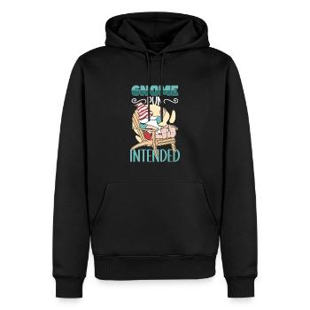 Garden Gnomes Gnome Lover Funny Gnome Gardening - Men’s Premium Organic Hoodie - black - Front - Nico (187cm)