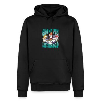 Garden Gnomes Gnome Lover Funny Gnome Gardening - Men’s Premium Organic Hoodie - black - Front - Nico (187cm)