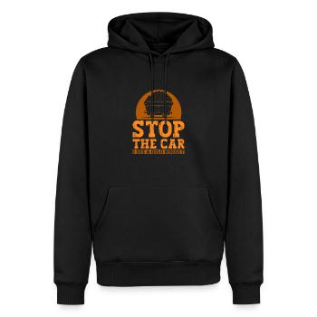 Goldgräber Goldbergbau Goldwaschen Goldmine - Männer Premium Bio Hoodie - Schwarz - Vorne - Nico (187cm)
