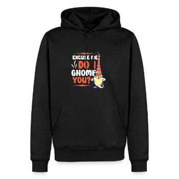 Gartenzwerge Gnome Lover Funny Gnome Gardening - Männer Premium Bio Hoodie - Schwarz - Vorne - Nico (187cm)