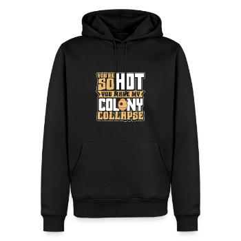 Honey Bee Beekeeping Beekeeper Honeybee Beekeeping - Männer Premium Bio Hoodie - Schwarz - Vorne - Nico (187cm)