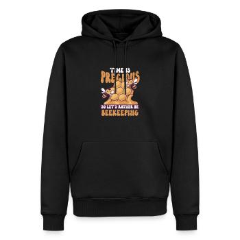Honey Bee Beekeeping Beekeeper Honeybee Beekeeping - Männer Premium Bio Hoodie - Schwarz - Vorne - Nico (187cm)