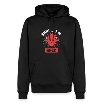 Heart Attack Open Heart Surgery Heart Surgery Gift - Männer Premium Bio Hoodie - Schwarz - Vorne - Nico (187cm)