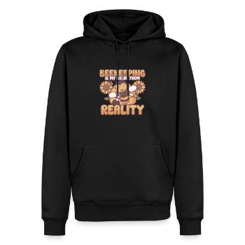 Honey Bee Beekeeping Beekeeper Honeybee Beekeeping - Männer Premium Bio Hoodie - Schwarz - Vorne - Nico (187cm)
