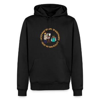 Künstler Malerei Maler Kunstfarbe Kunstlehrer - Männer Premium Bio Hoodie - Schwarz - Vorne - Nico (187cm)